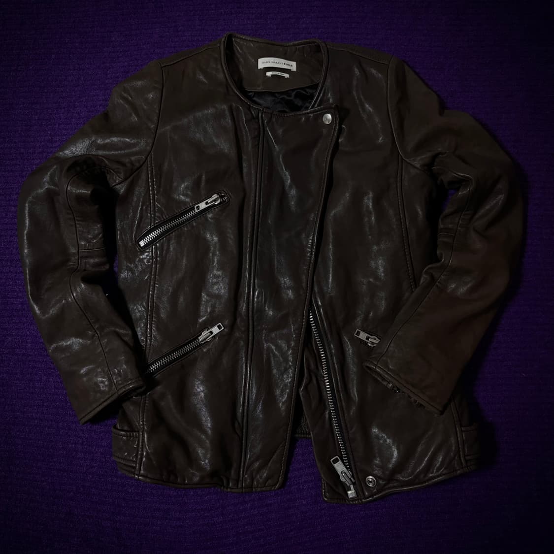 Isabel Marant Étoile Lambskin Leather Ja 상품이미지1