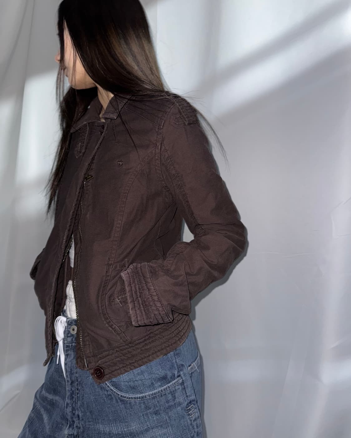 아베크롬비 누빔 숏자켓 상품이미지3