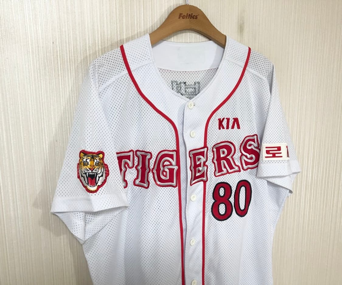 KBO ZETT 기아타이거즈 홈유니폼/코치실착 #80 황병일 상품이미지4