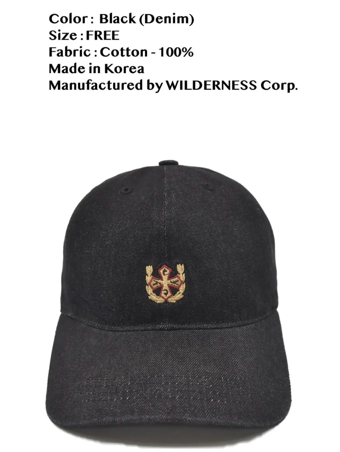 데님 볼캡 모자 상품이미지3