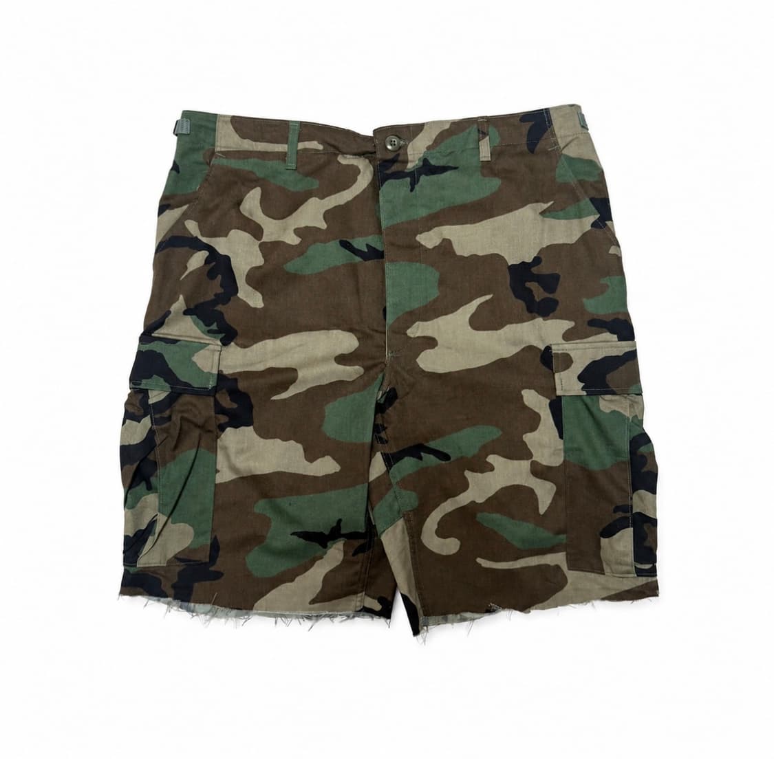 [L] Military 밀리터리 우드랜드 컷 오프 반바지 상품이미지1