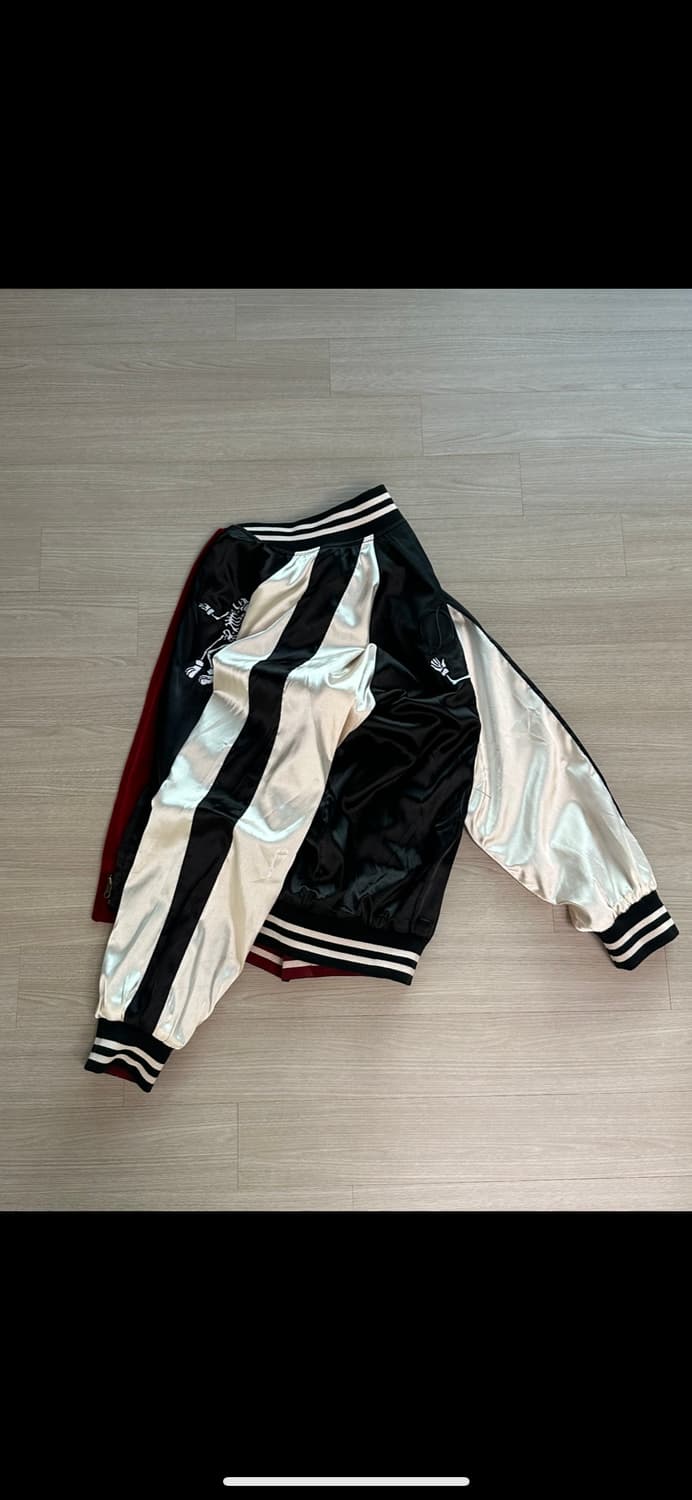 나이스고스트클럽 댄스 오브 나이스고스트 수베니어 리버시블 자켓 블랙 상품이미지2