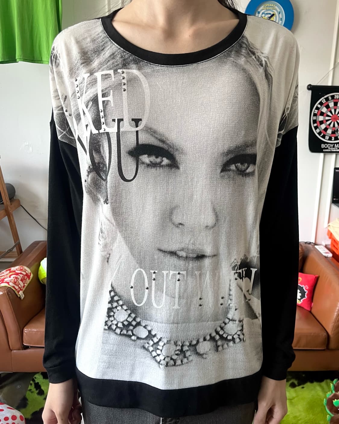 LAZY DAISY Japan Punk Print Long-Sleeve 상품이미지2
