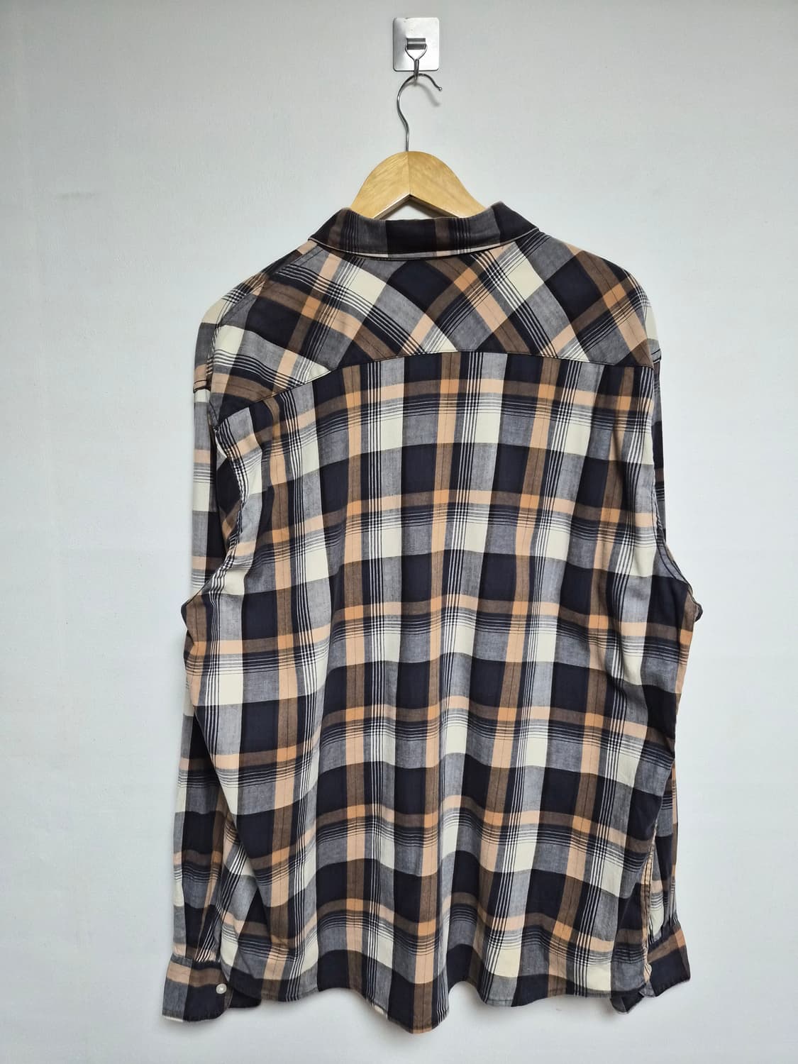 랭글러Wrangler 체크 셔츠 2XL사이즈 - S351 상품이미지2