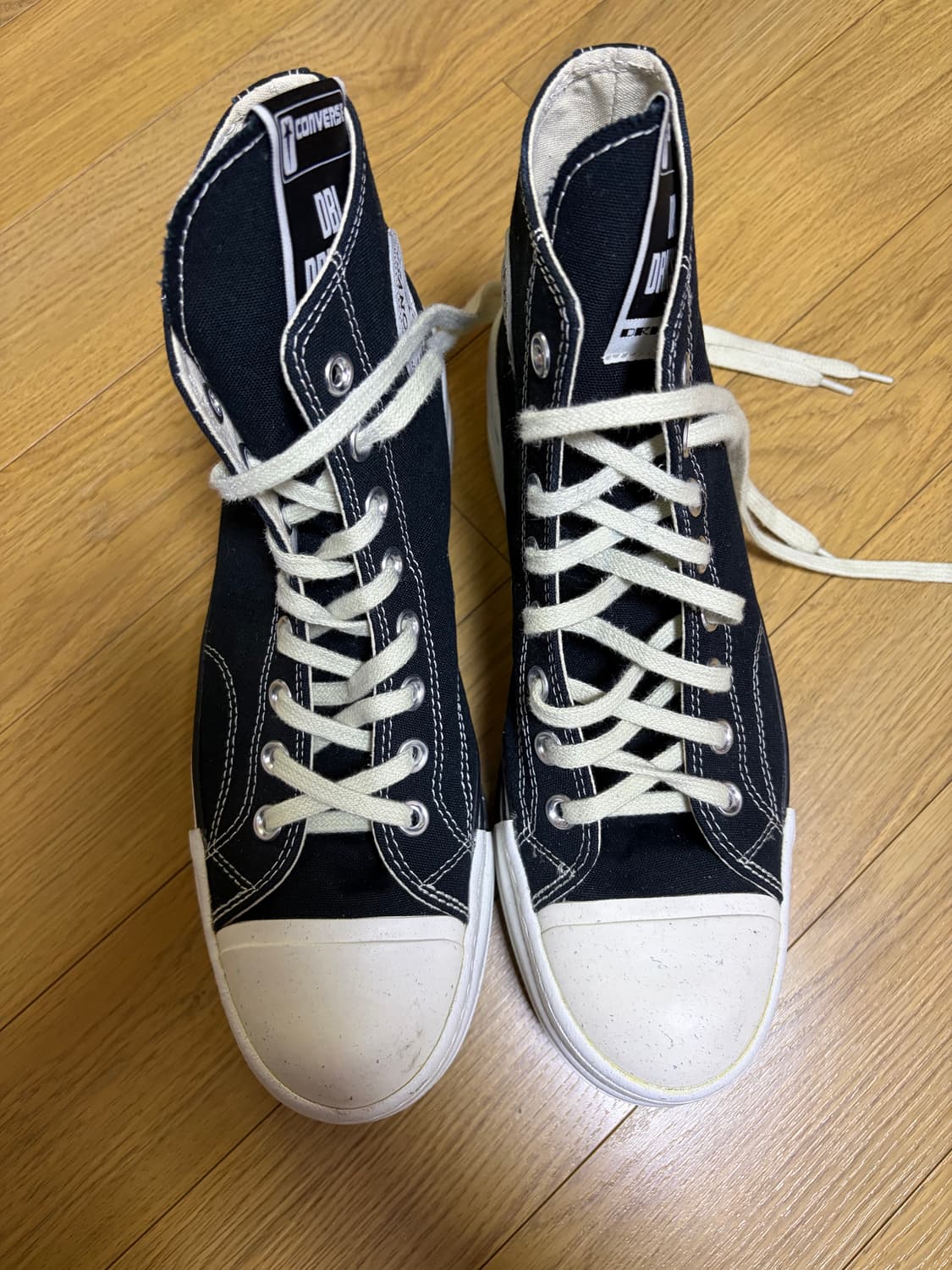 컨버스 X 다크쉐도우 더블다크스타 하이 275 상품이미지2