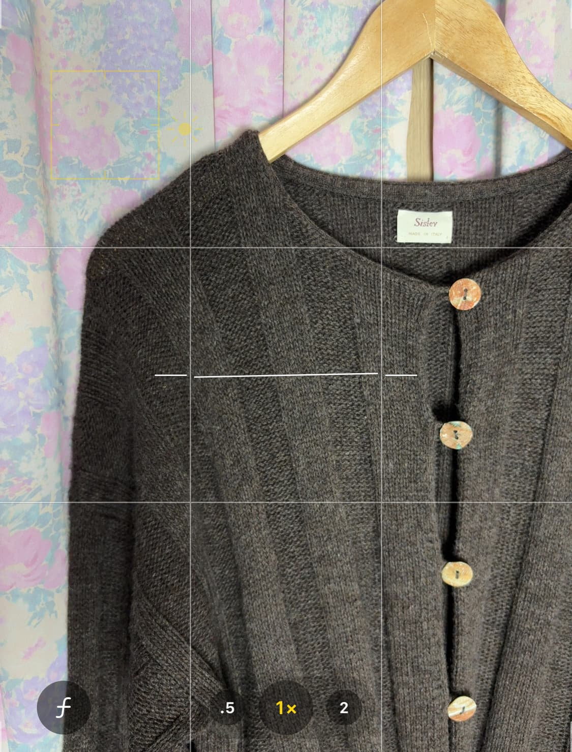 브라운 울 니트 가디건 상품이미지10