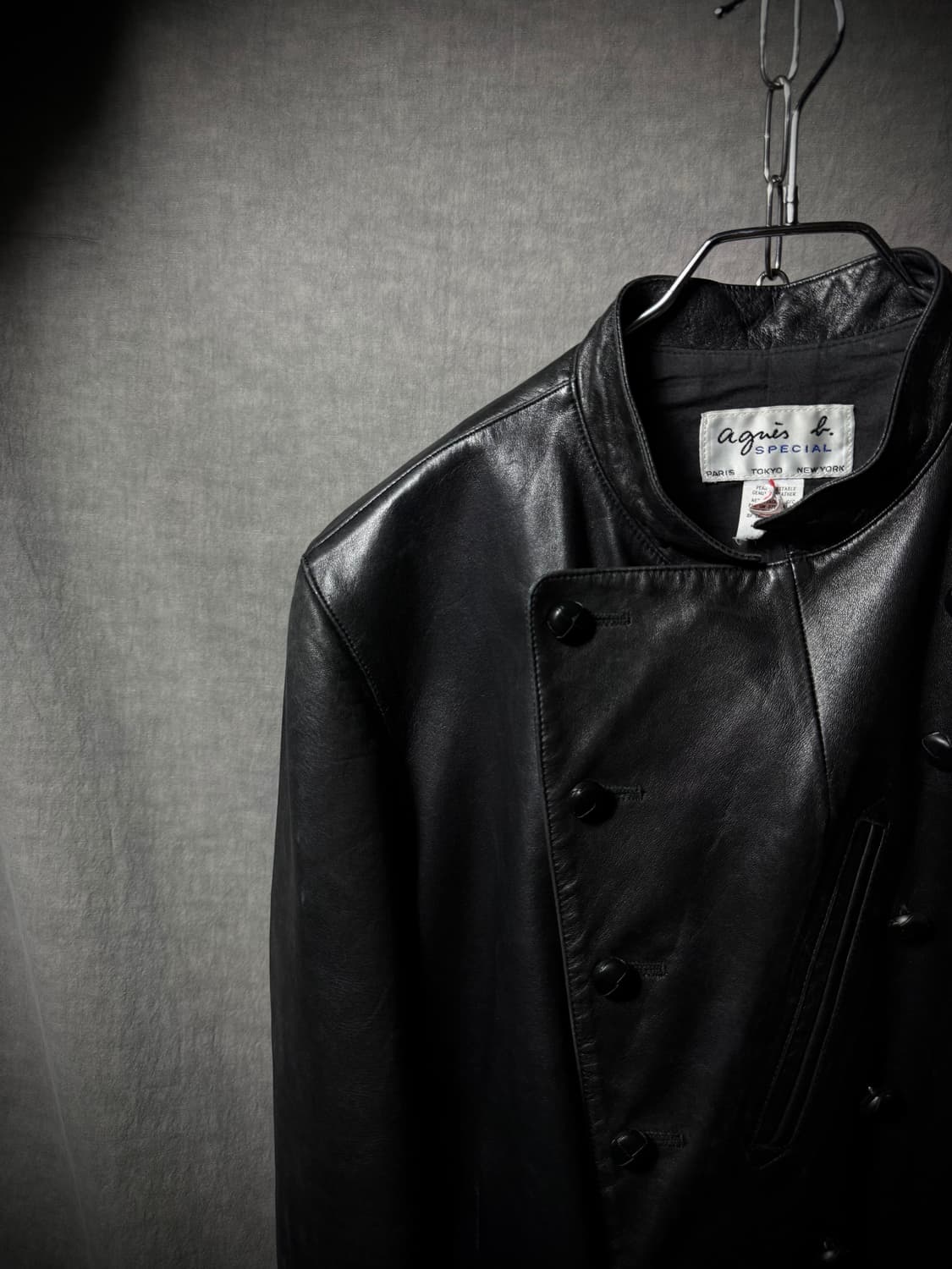 agnes b. Napoleon Leather Jacket 상품이미지6