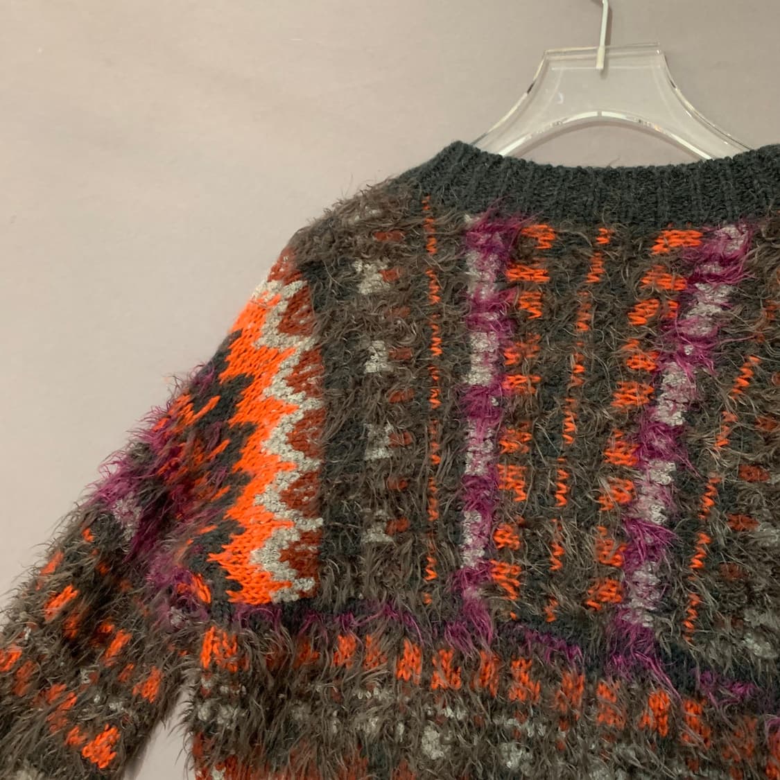 S 프리피플 노르딕 보헤미안 알파카 혼방 오버핏 니트 가디건 상품이미지3