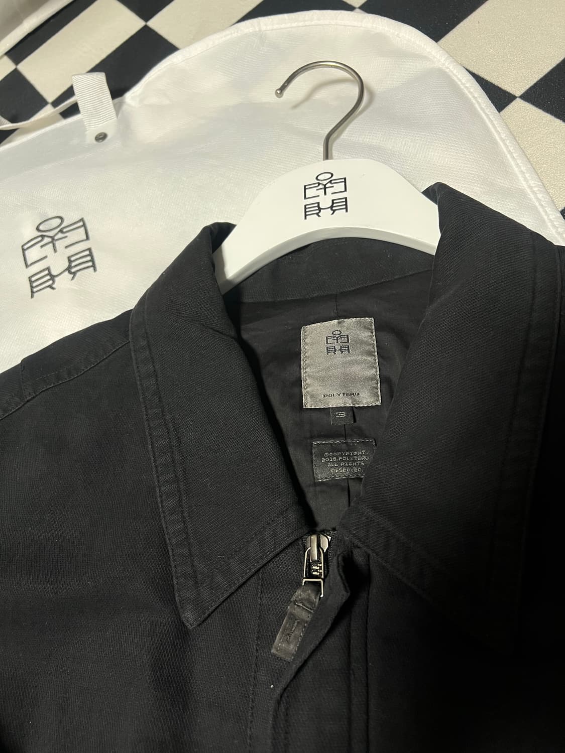 [3] 폴리테루 H.V.C 라이더 자켓 블랙 상품이미지2