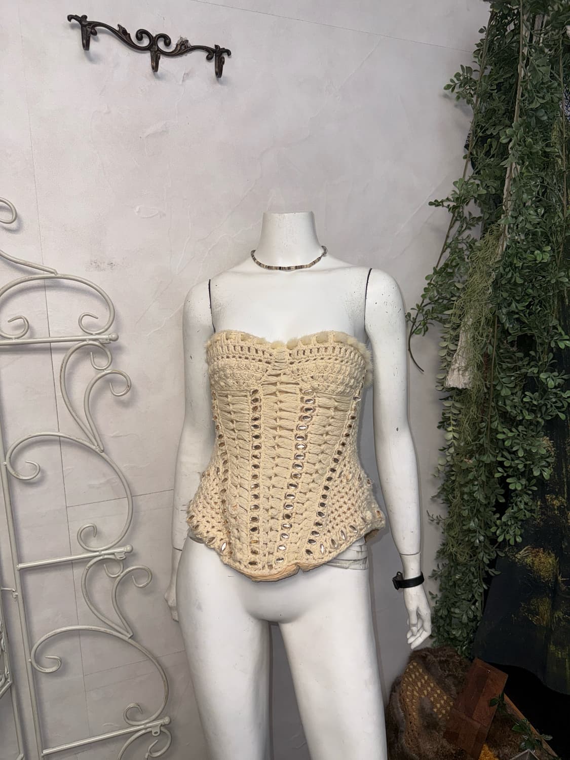 Roberto Cavalli 2005 crochet corset 상품이미지2