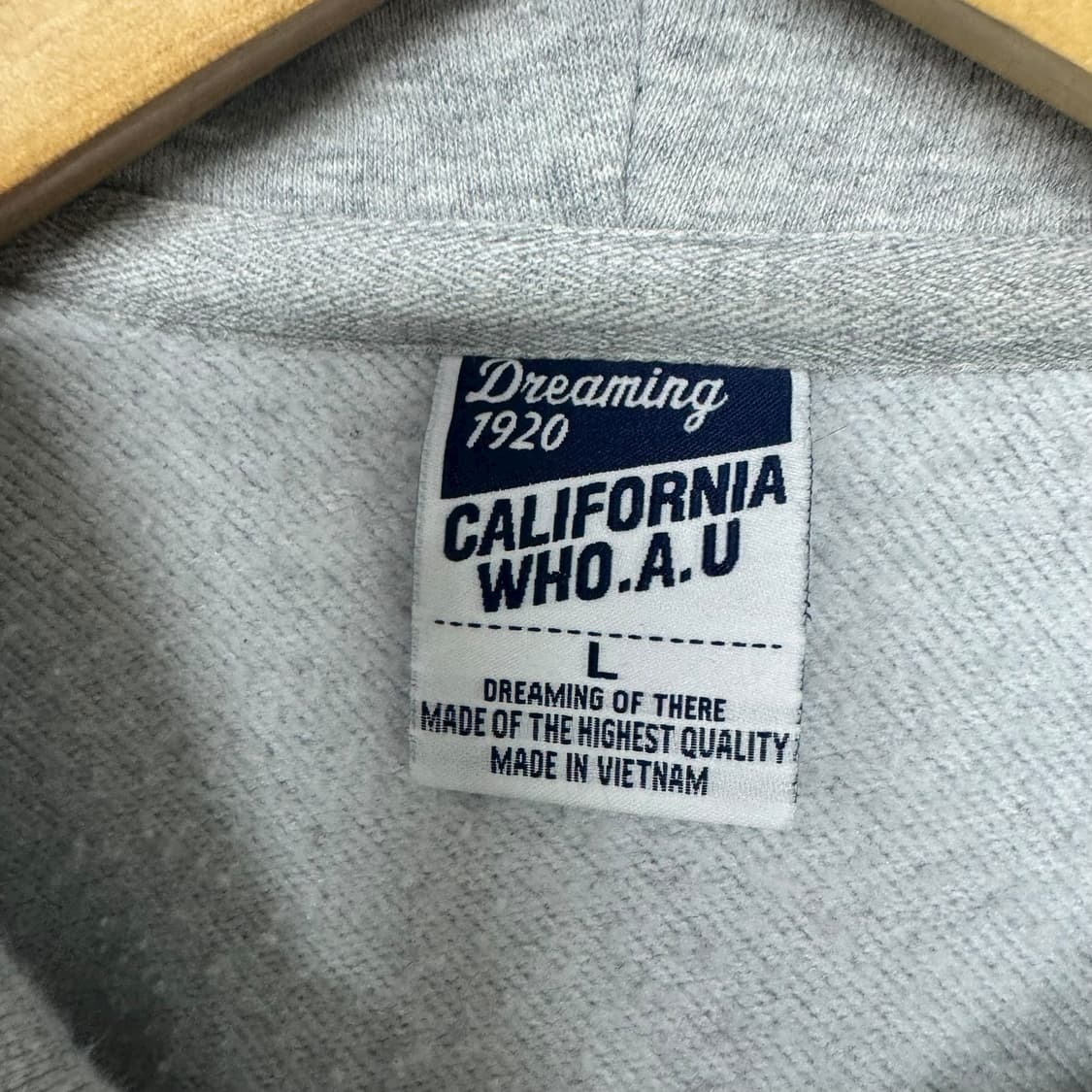 후아유 아치로고 후드집업 상품이미지3