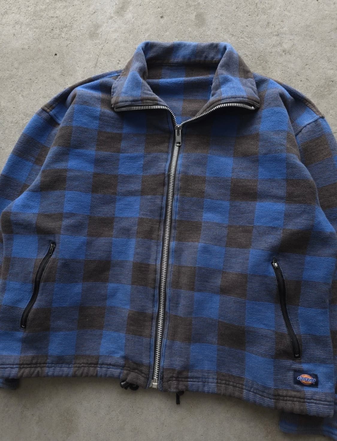 90s dickies heavy flannel zip 상품이미지2