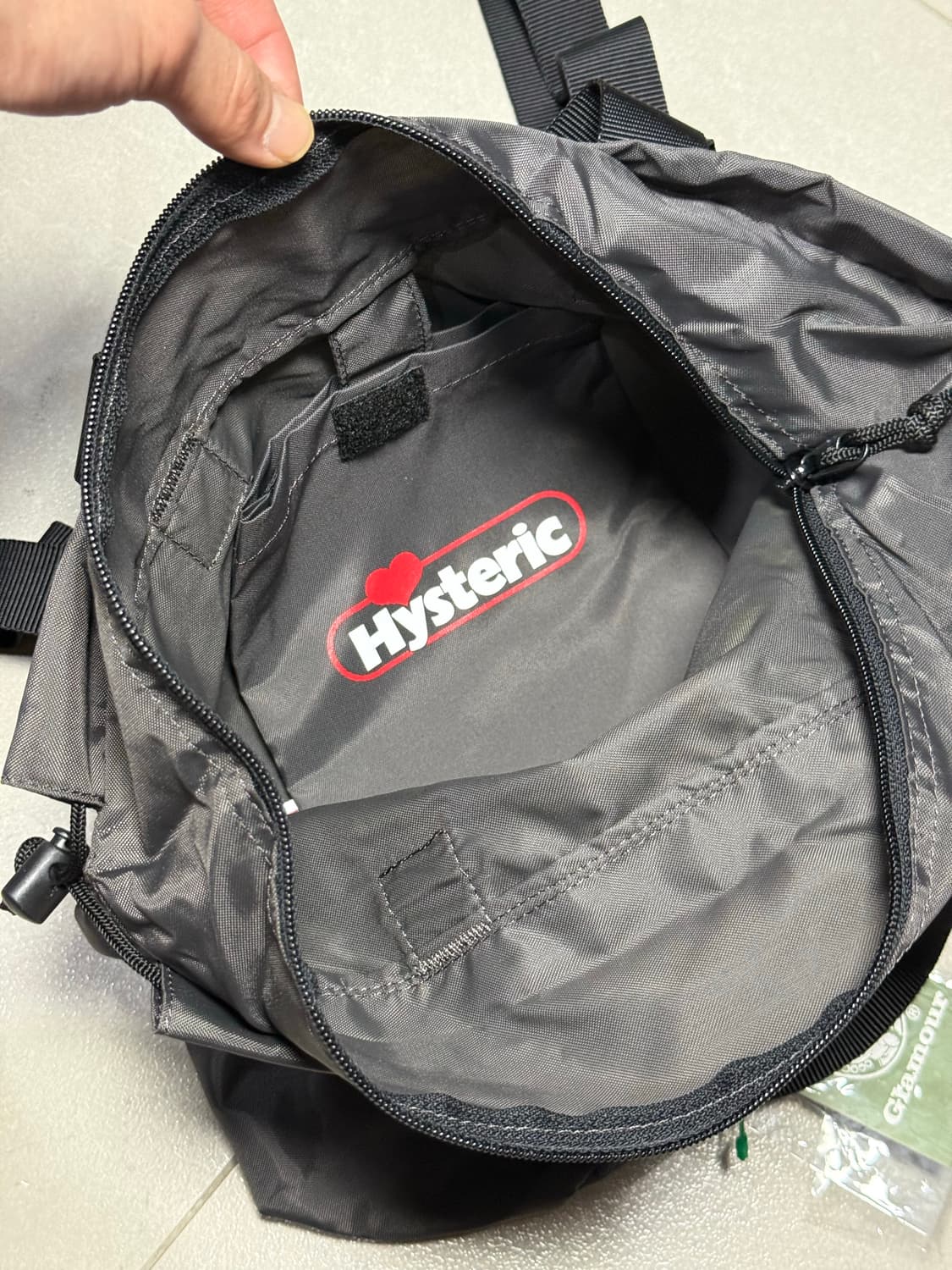 히스테릭 글래머 아카이브 퍽베어 백팩 가방 새 상품 풀 구성 상품이미지3