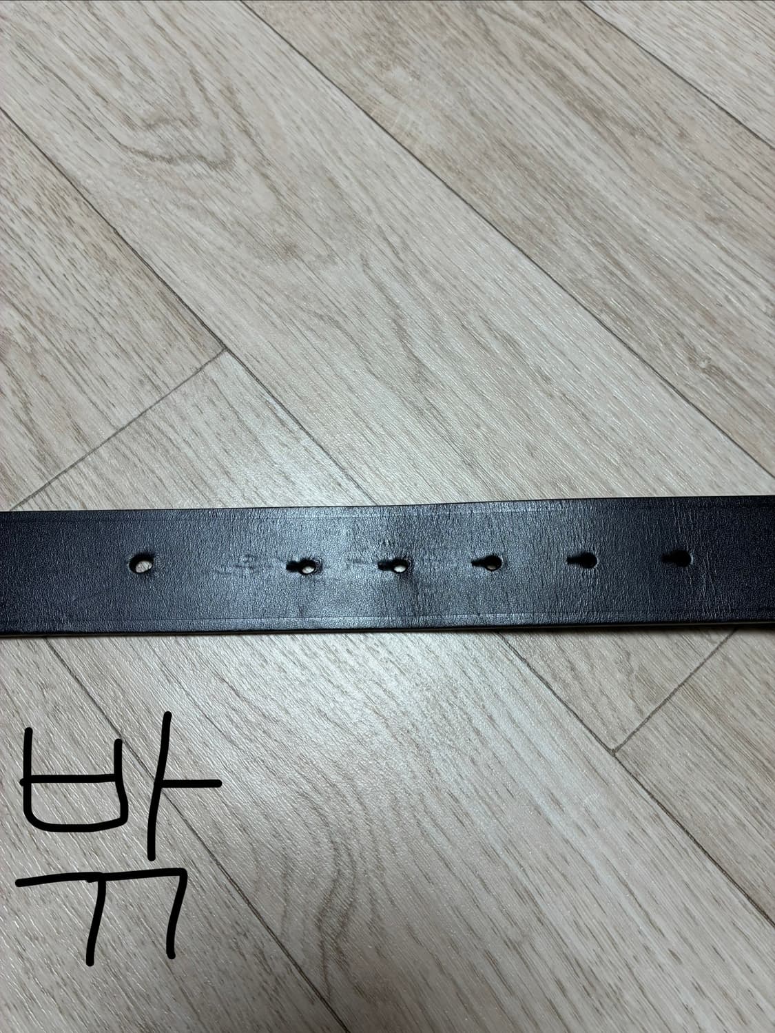 발렌시아가 BB벨트 블랙실버 (95사이즈) 상품이미지8