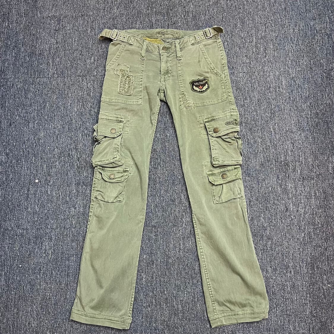 Y2k 로빈슨진 카고 바지 24 상품이미지1