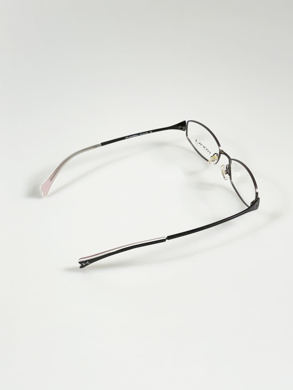 프랑스제 KOALI by MOREL 메탈 슬림 스퀘어 빈티지 안경 상품이미지4