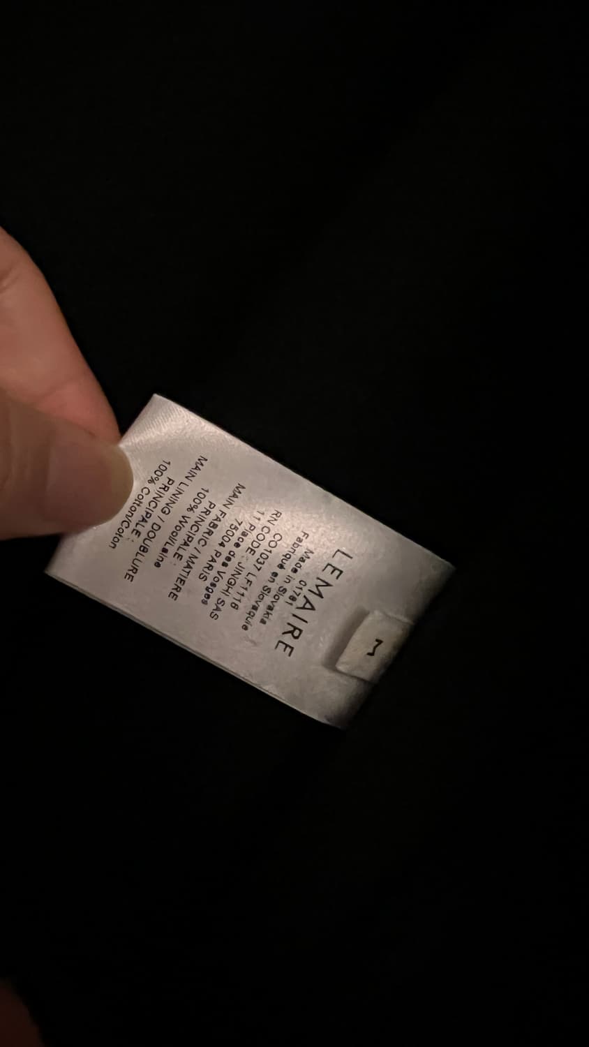 24fw 르메르 랩코트 m 상품이미지3