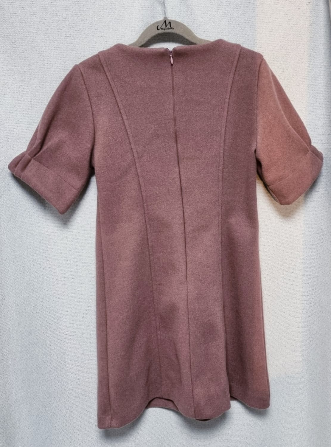 퍼프 모직 원피스 상품이미지4