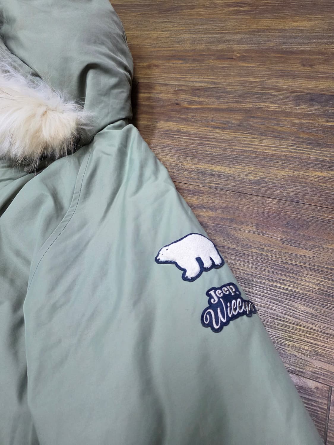 지프 폴라베어 야상다운패딩 상품이미지9