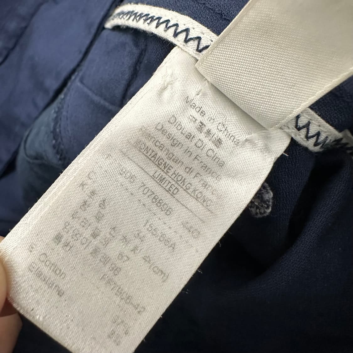 라코스테 여성 반바지 네이비 26인치 상품이미지7