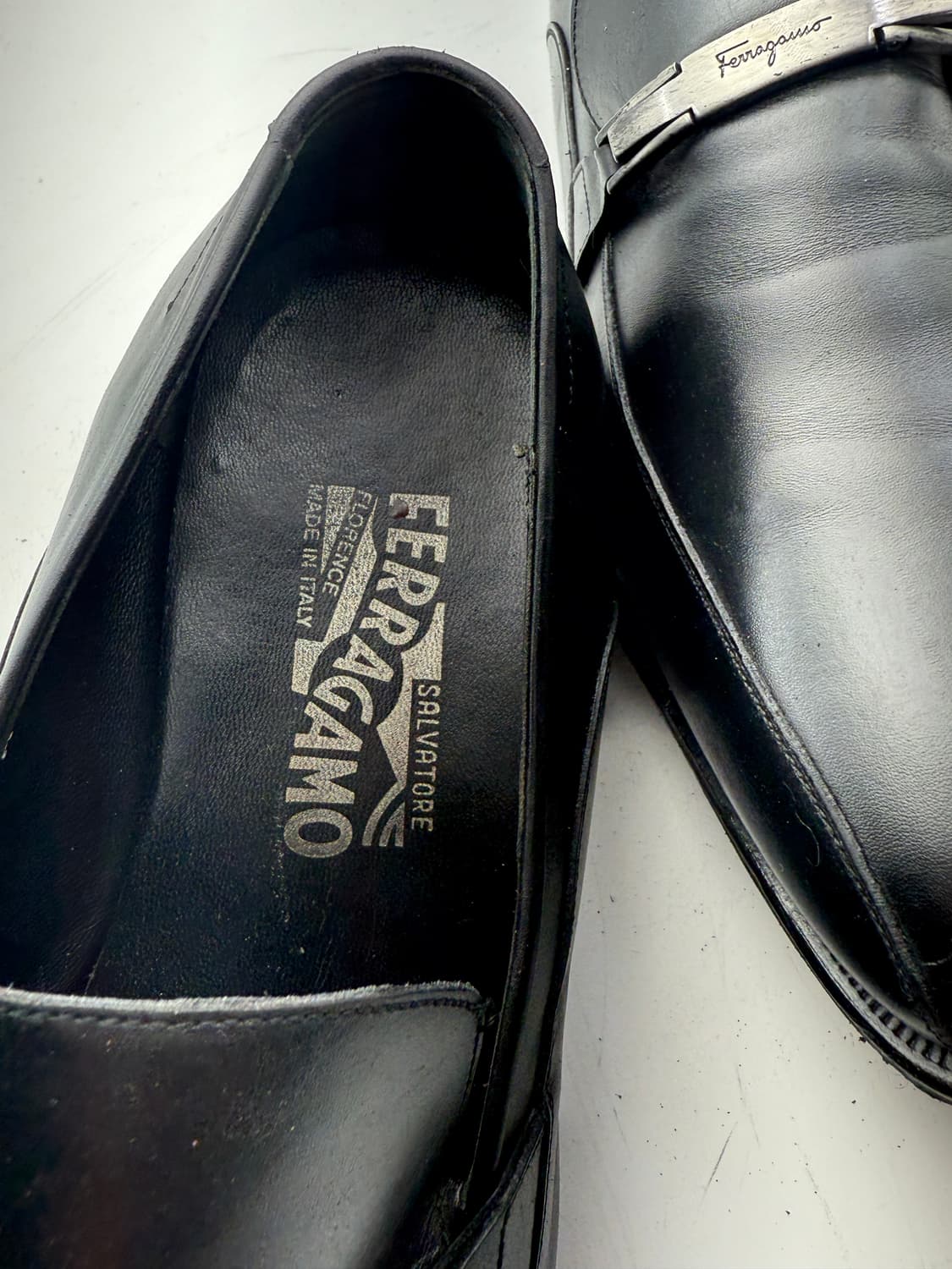 정품)페라가모구두265 상품이미지8