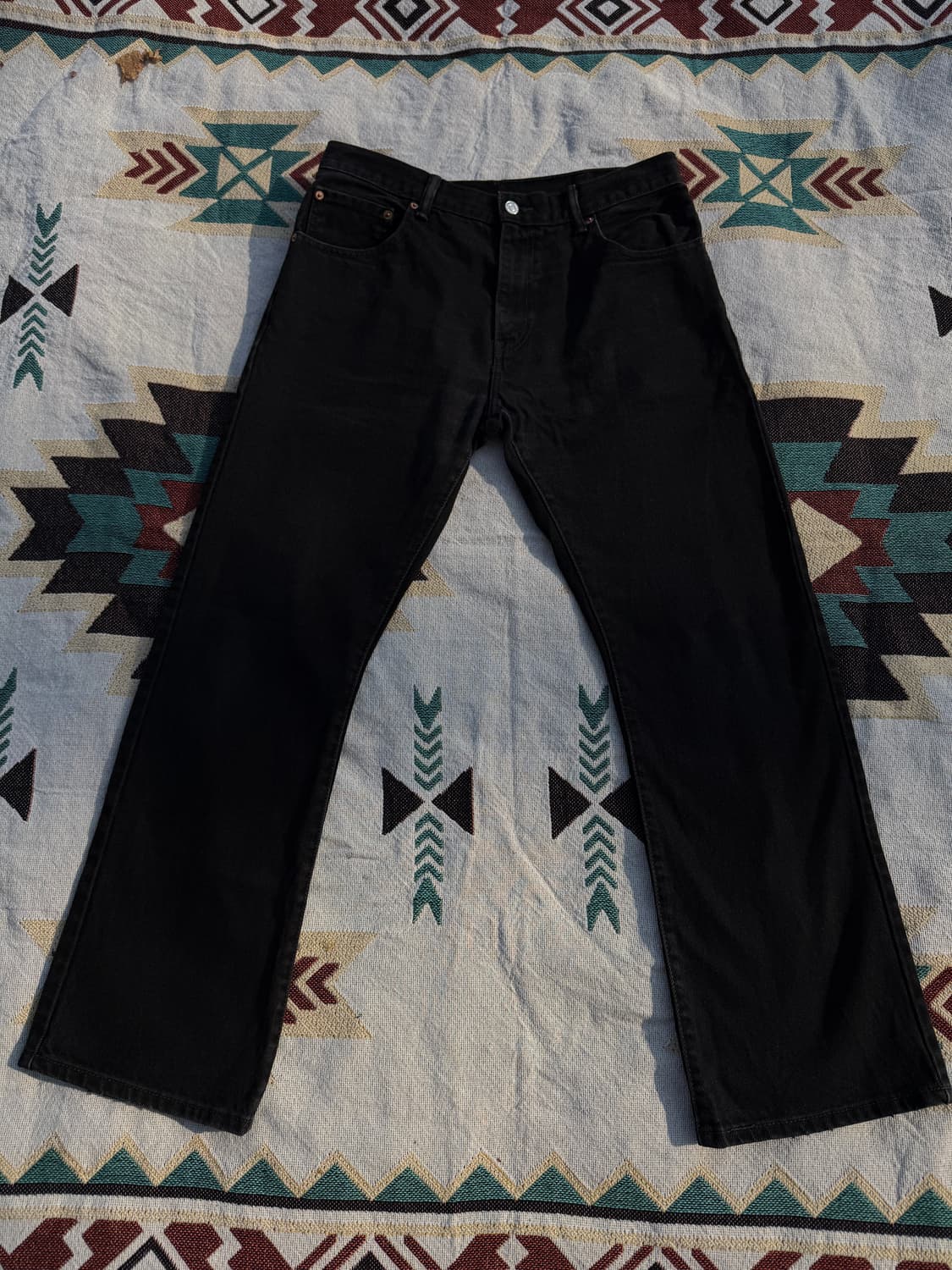 리바이스 517 흑청 33/30 지퍼플라이 상품이미지2