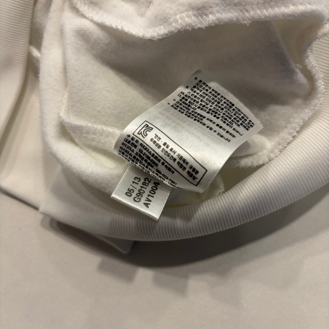 [110] 13s 아디다스 첼시 트랙탑 져지 집업 화이트 D384 상품이미지9