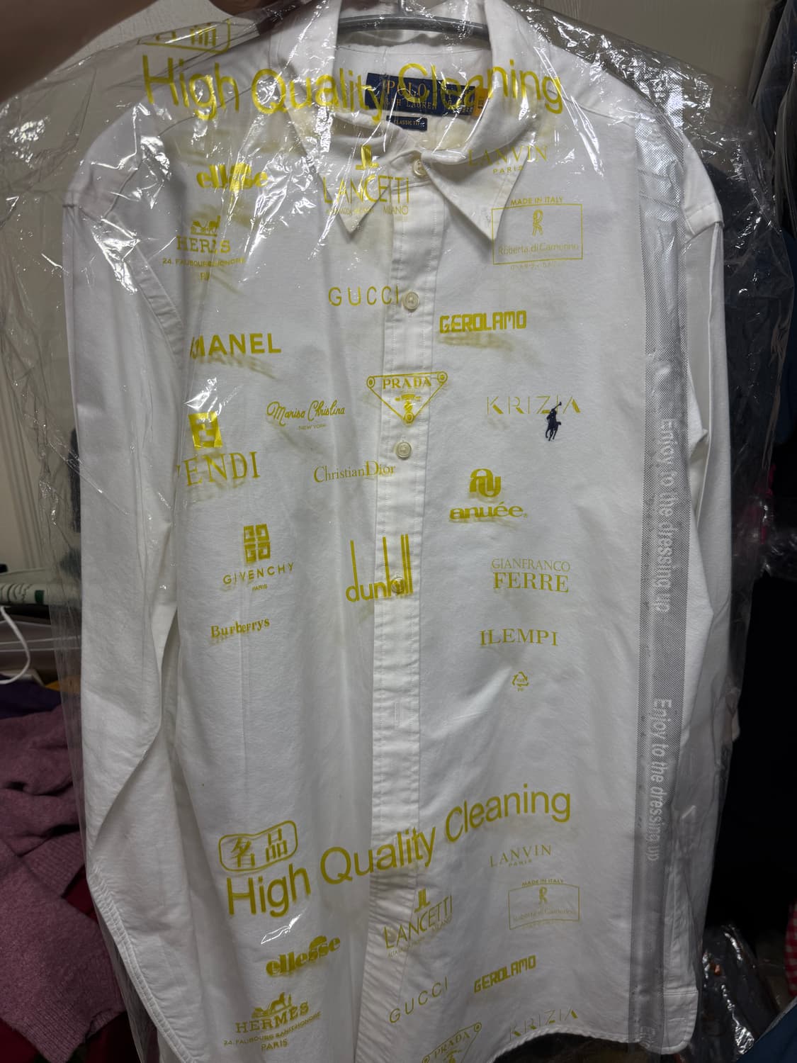 폴로 클래식핏 옥스포드 셔츠 L 상품이미지3