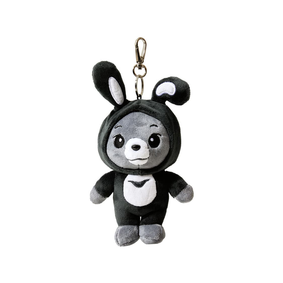 국립공원공단 굿즈 토끼 반달이 인형 키링 블랙 상품이미지1