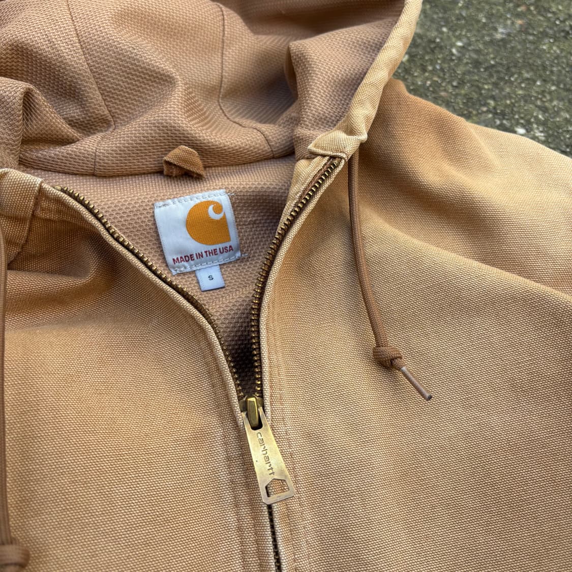 USA 칼하트 액티브  j131 샌드 S 상품이미지3