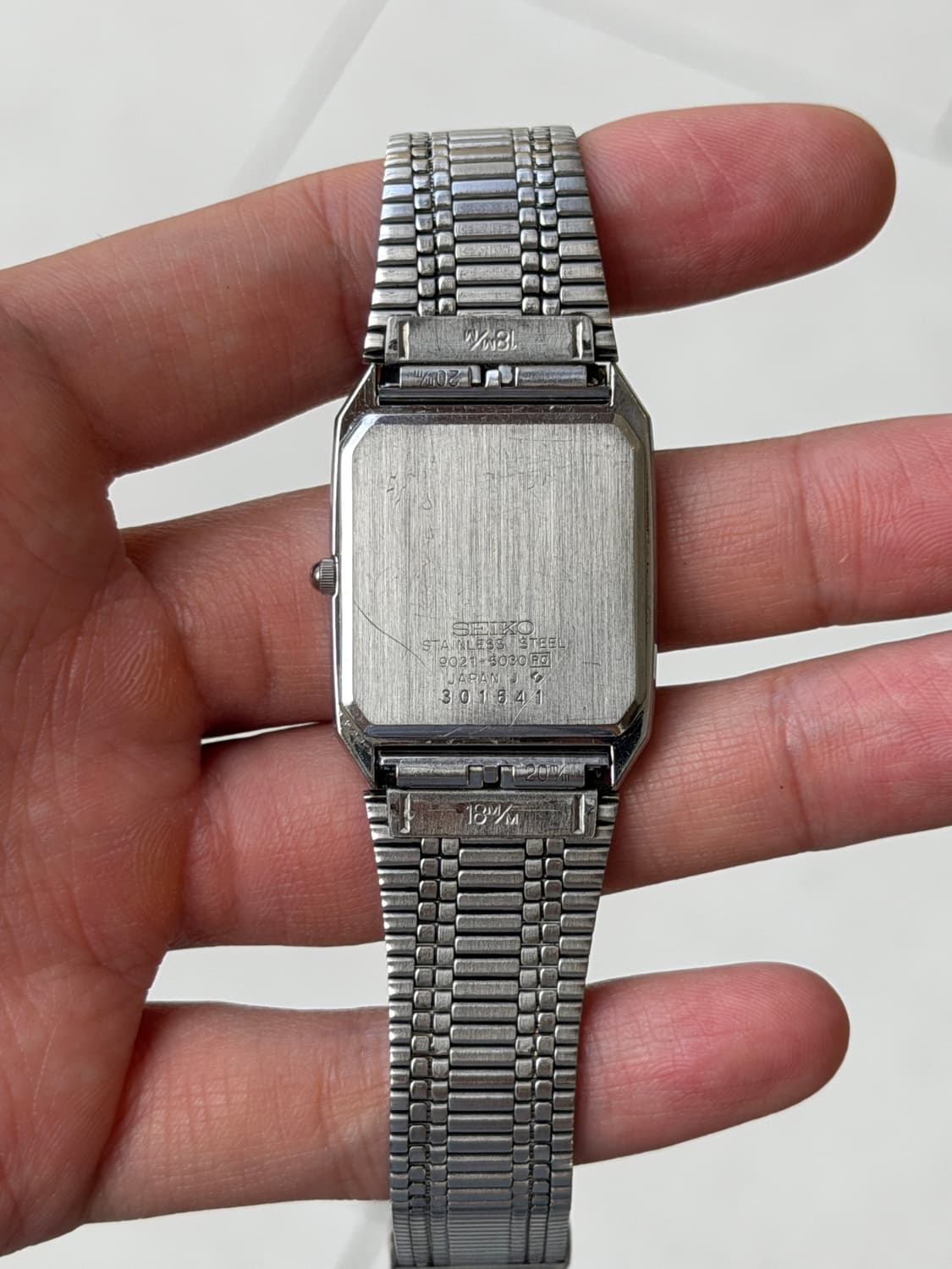 SEIKO quartz square 상품이미지7