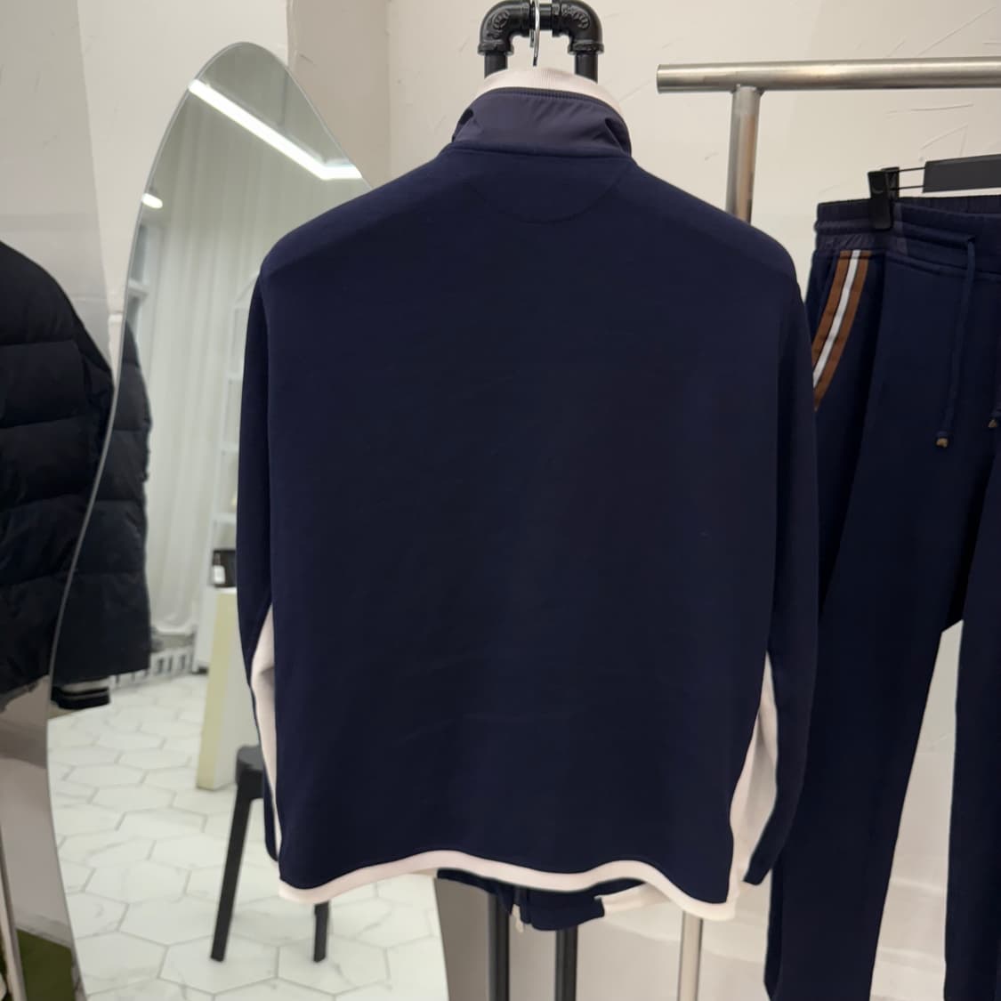 [백화점] 브루넬로 쿠치넬리 네이비 트랙 셋업 상품이미지2