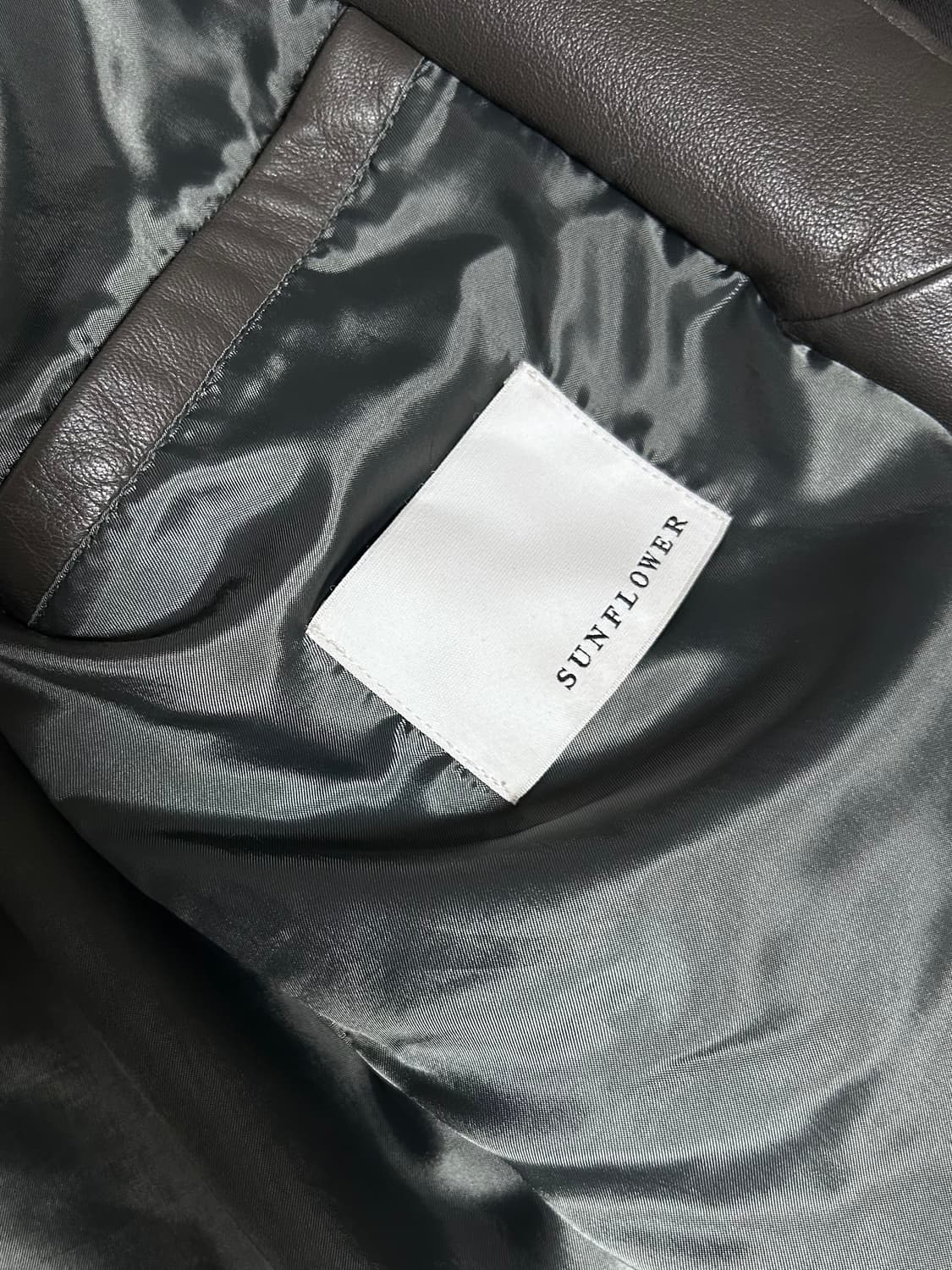 [46] 썬플라워 쇼트 레더 자켓 상품이미지3