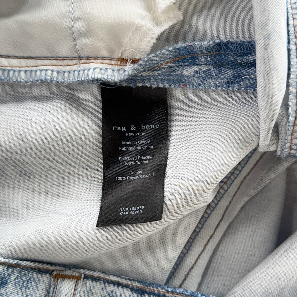 랙앤본 마야 리퀴드 쇼츠 [새상품] 상품이미지5