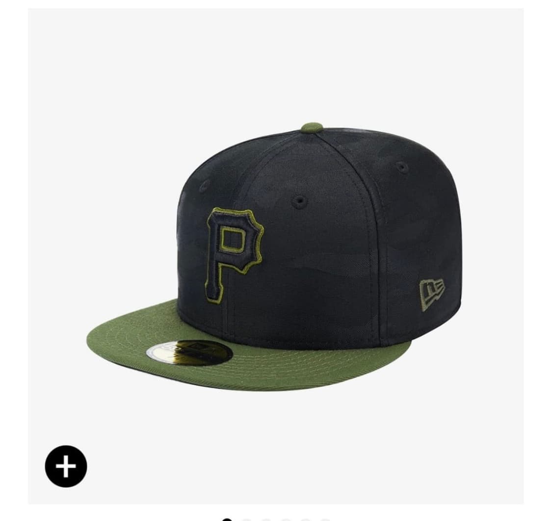 뉴에라 피츠버그 파이어리츠 피티드캡 얼트3 블랙/올리브 상품이미지1