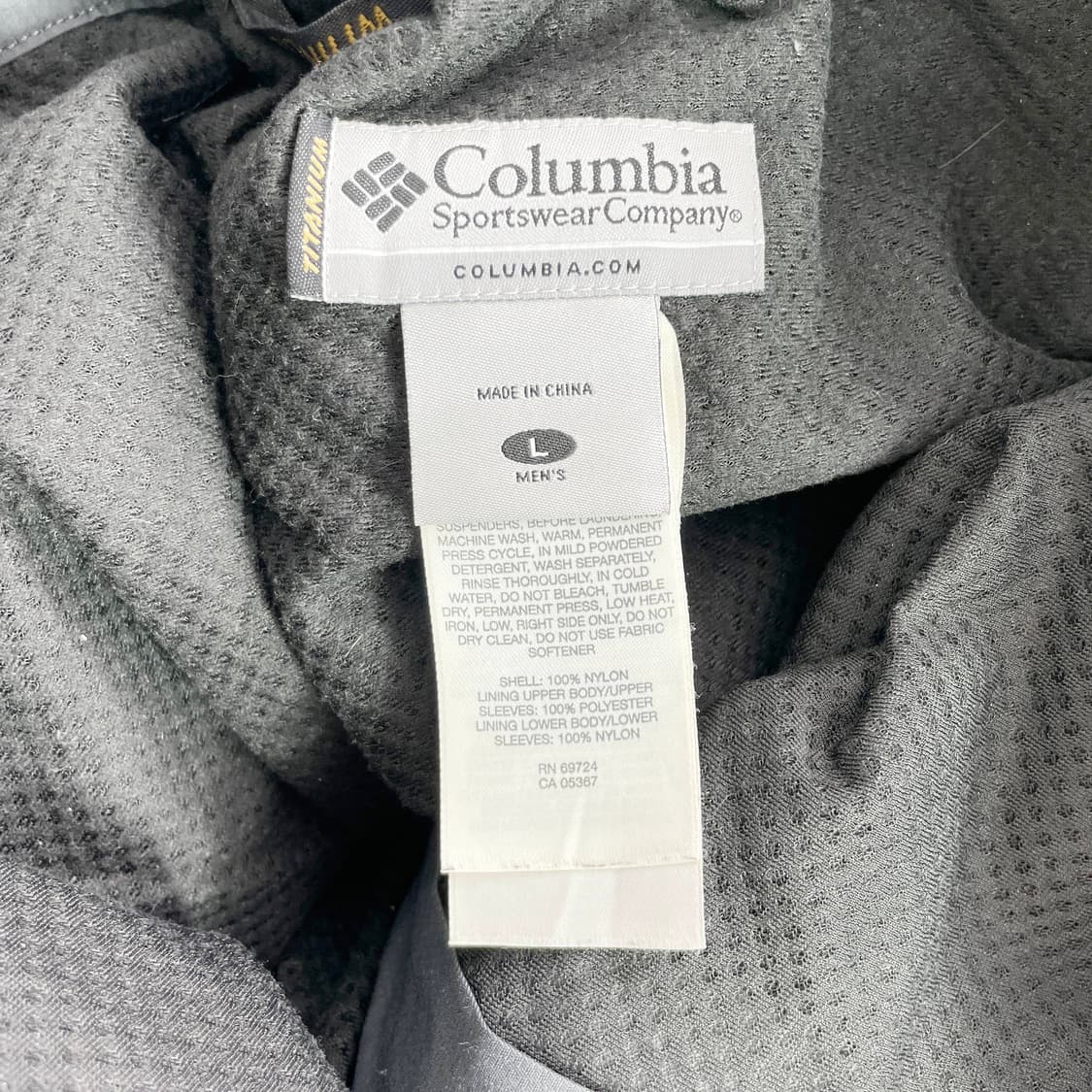 A2 컬럼비아(Columbia) 티타늄 라인 옴니테크 스키 팬츠 L사이즈 상품이미지5