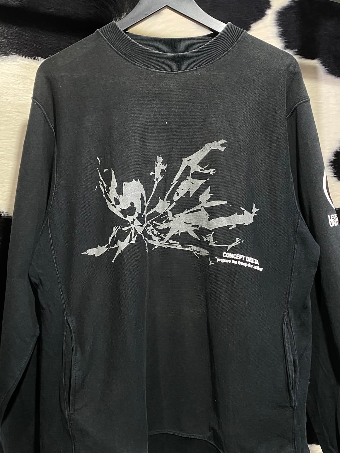 Concept Delta 프린팅 맨투맨 상품이미지3