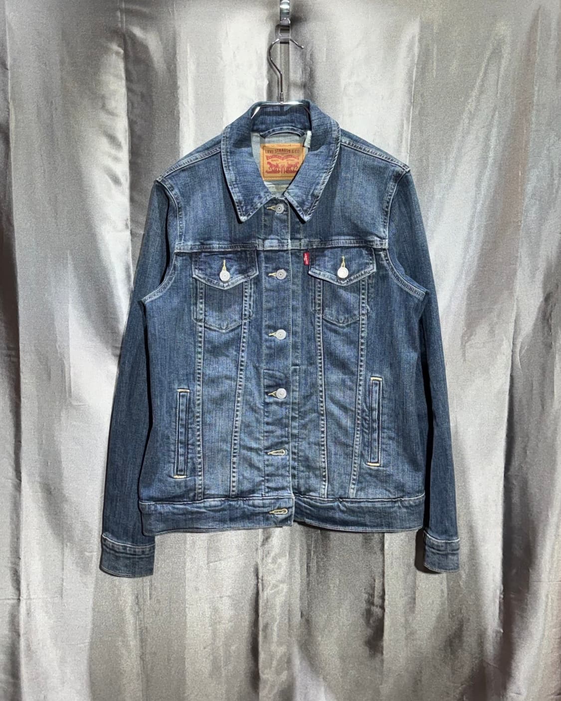 M 리바이스 투포켓 진청 데님 자켓  상품이미지2