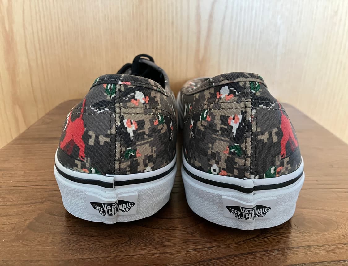 Vans 반스 x 80s 닌텐도 덕헌트 협업 어센틱 카모 290 스케이트 상품이미지7