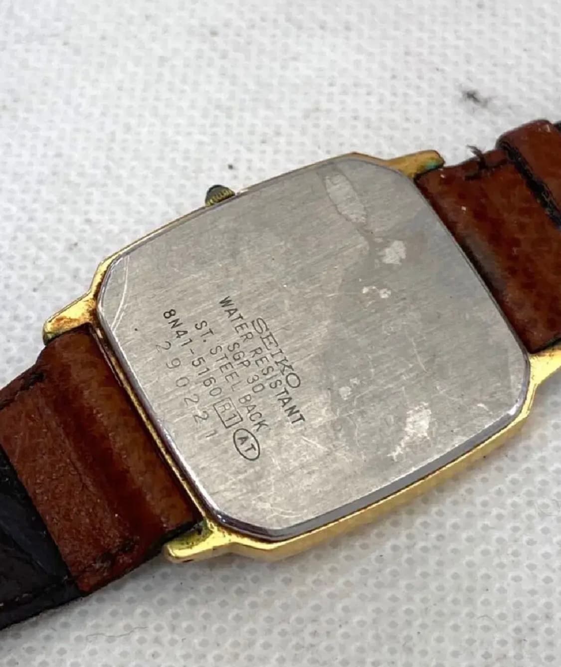 세이코 돌체 금장 시계 상품이미지3