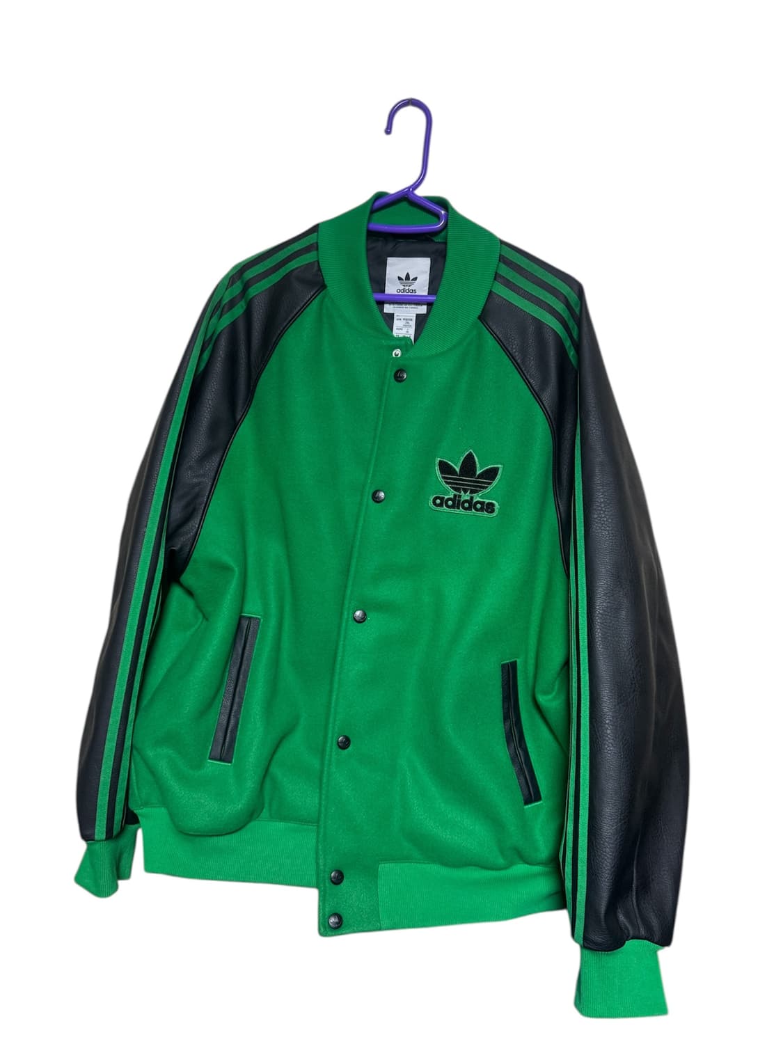 [XXL]아디다스 오리지날 손흥민 바시티 자켓 그린 상품이미지2
