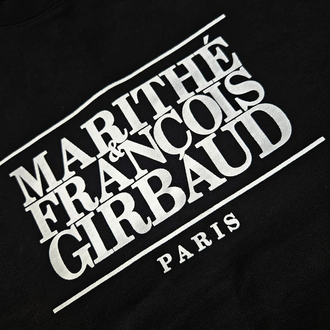 마리떼프랑소와저버 클레식 로고 스웻 맨투맨 티셔츠 상품이미지6
