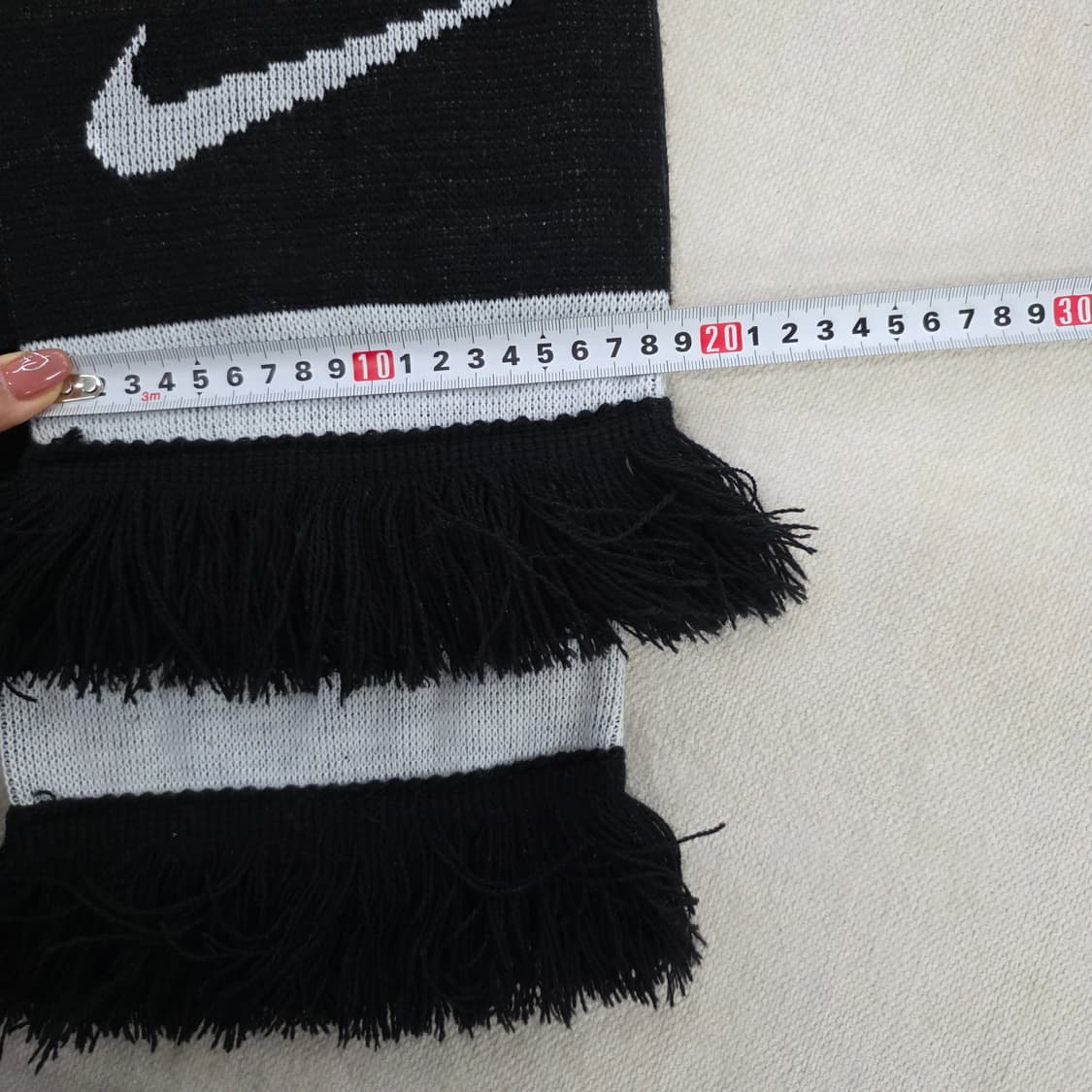 [실측확인] 유벤투스 나이키 축구 머플러 팬 스카프 1229J 상품이미지5