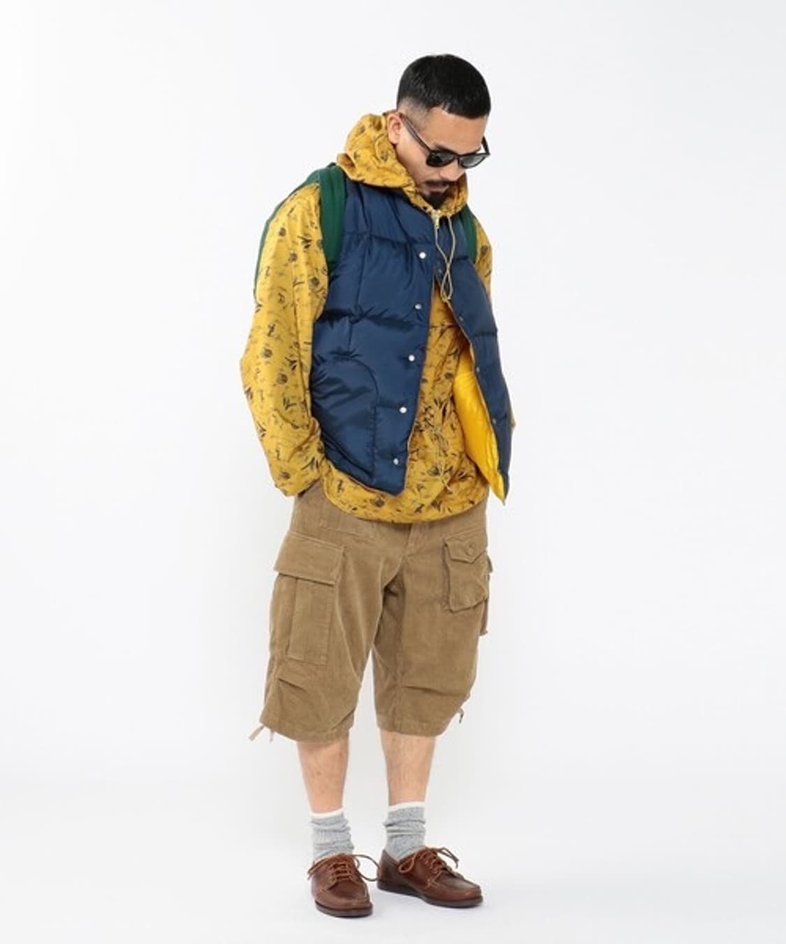 시에라디자인 빔즈플러스 리버시블 다운 베스트 패딩조끼 상품이미지3