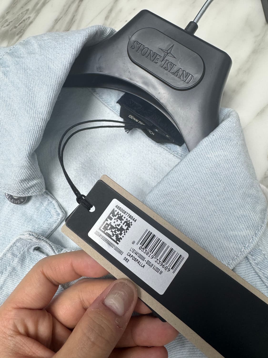 스톤아일랜드 26ss 인디고 블리치 M 상품이미지6