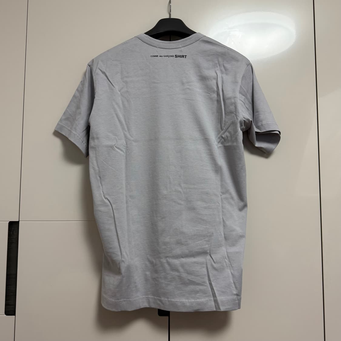 XL 꼼데가르송 셔츠 니트 티셔츠 그레이 상품이미지2