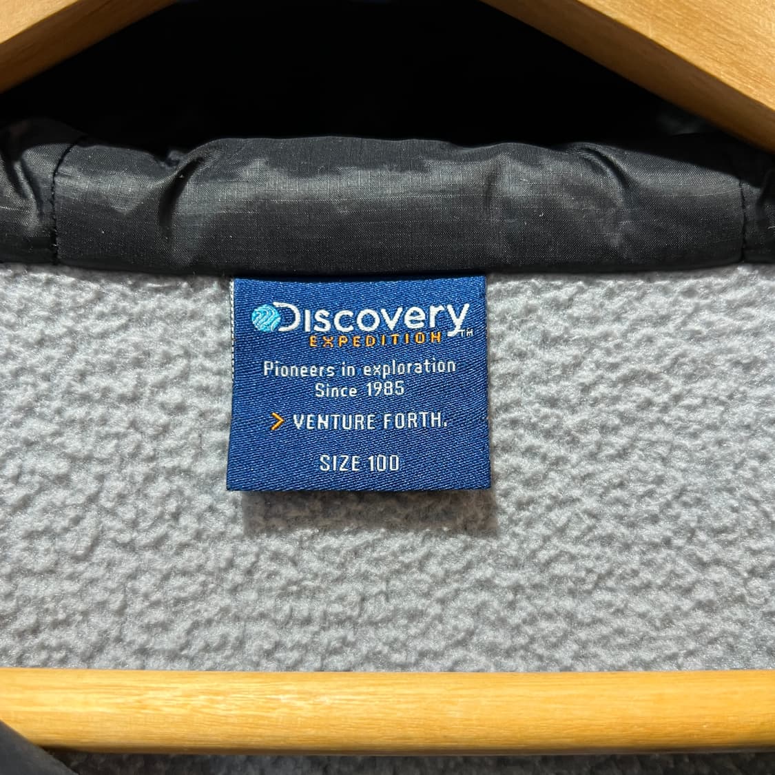 디스커버리 플리스 후드 집업 상품이미지3