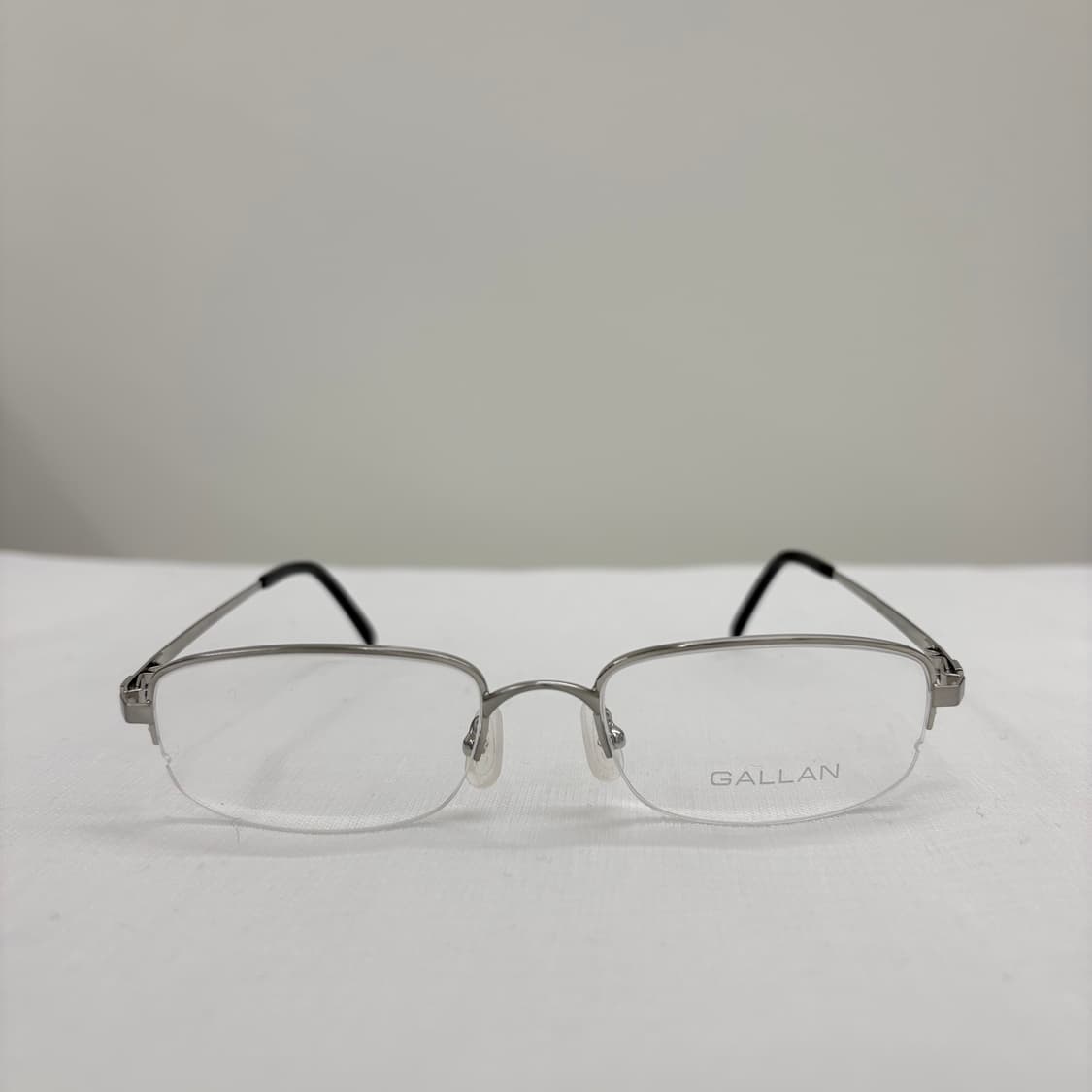 GALLAN 실버 스퀘어 반무테 상품이미지1