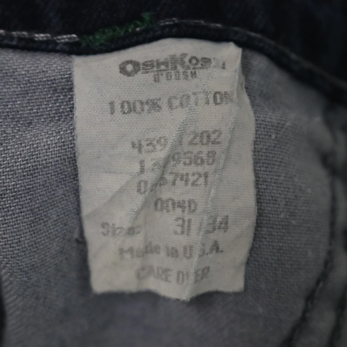 70'S 오시코시 비고시 카펜더 데님 팬츠 62120 상품이미지10