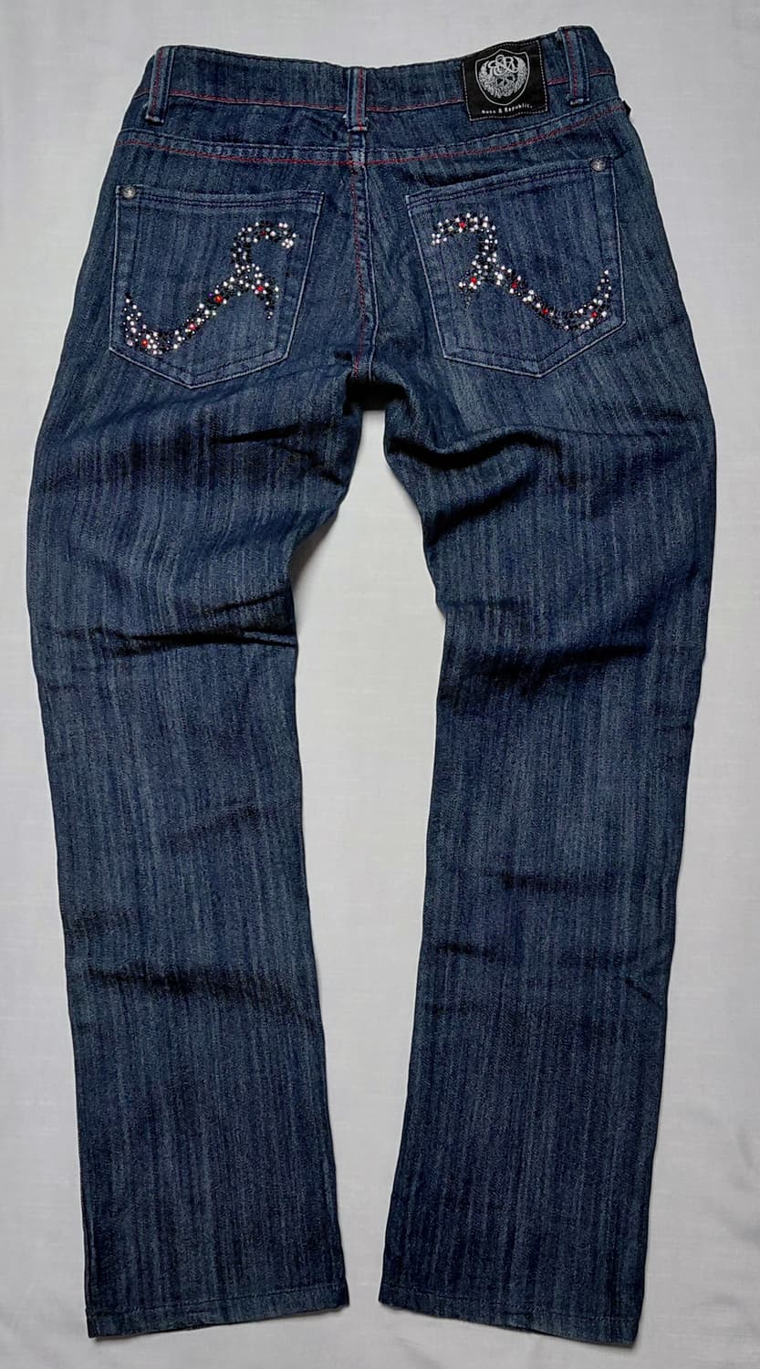 [26/무료배송] Rock & Republic 레드스티치 큐빅 데님 상품이미지7